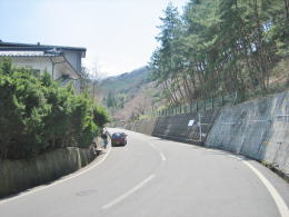 �R�ɓo�铹�H